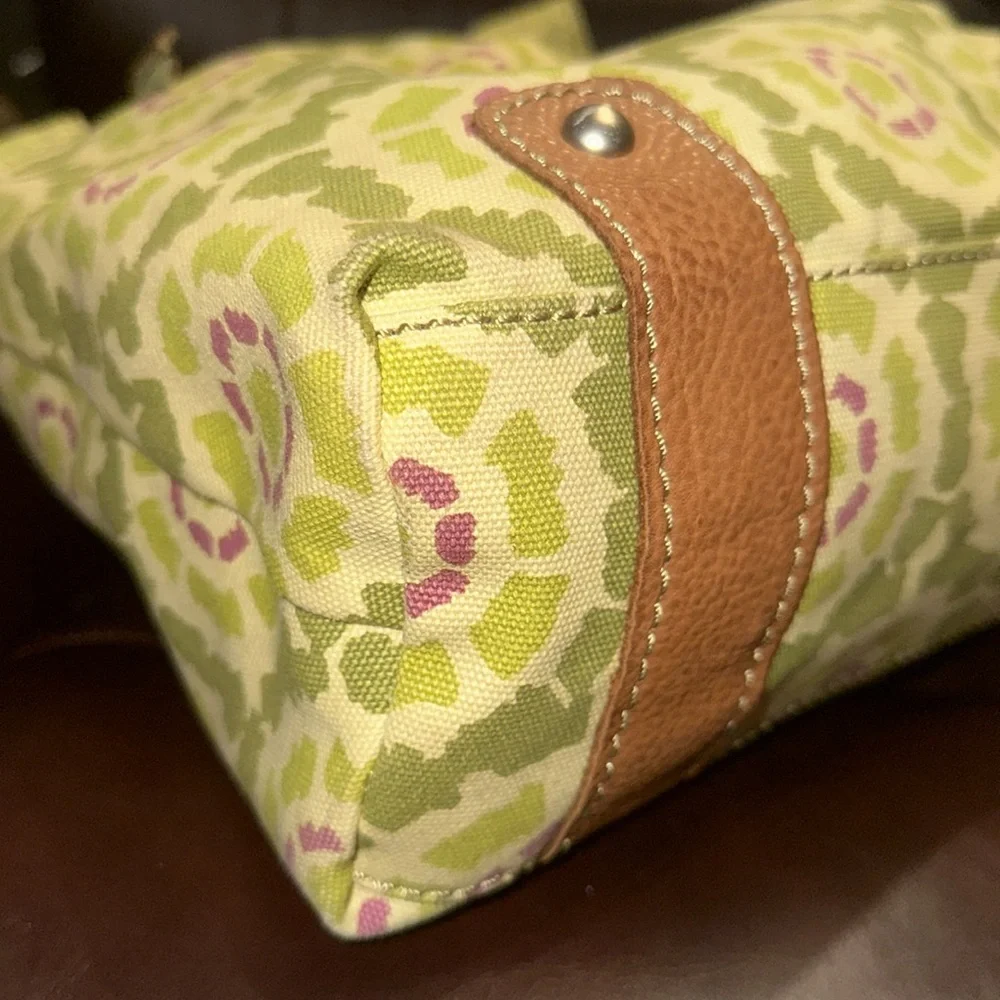 Fossil Cotton & Leather Bag - Picture 9 of 16
